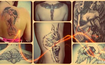 Значение татуировка ангел