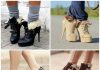 Modă cizme de pantofi (1006 fotografii) din sezonul toamna-iarnă 2017-2018