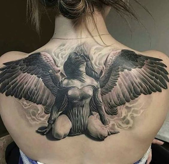 Bedeutung gefallener engel tattoo Tattoo Bilder