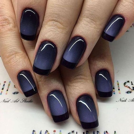 French in dark colors