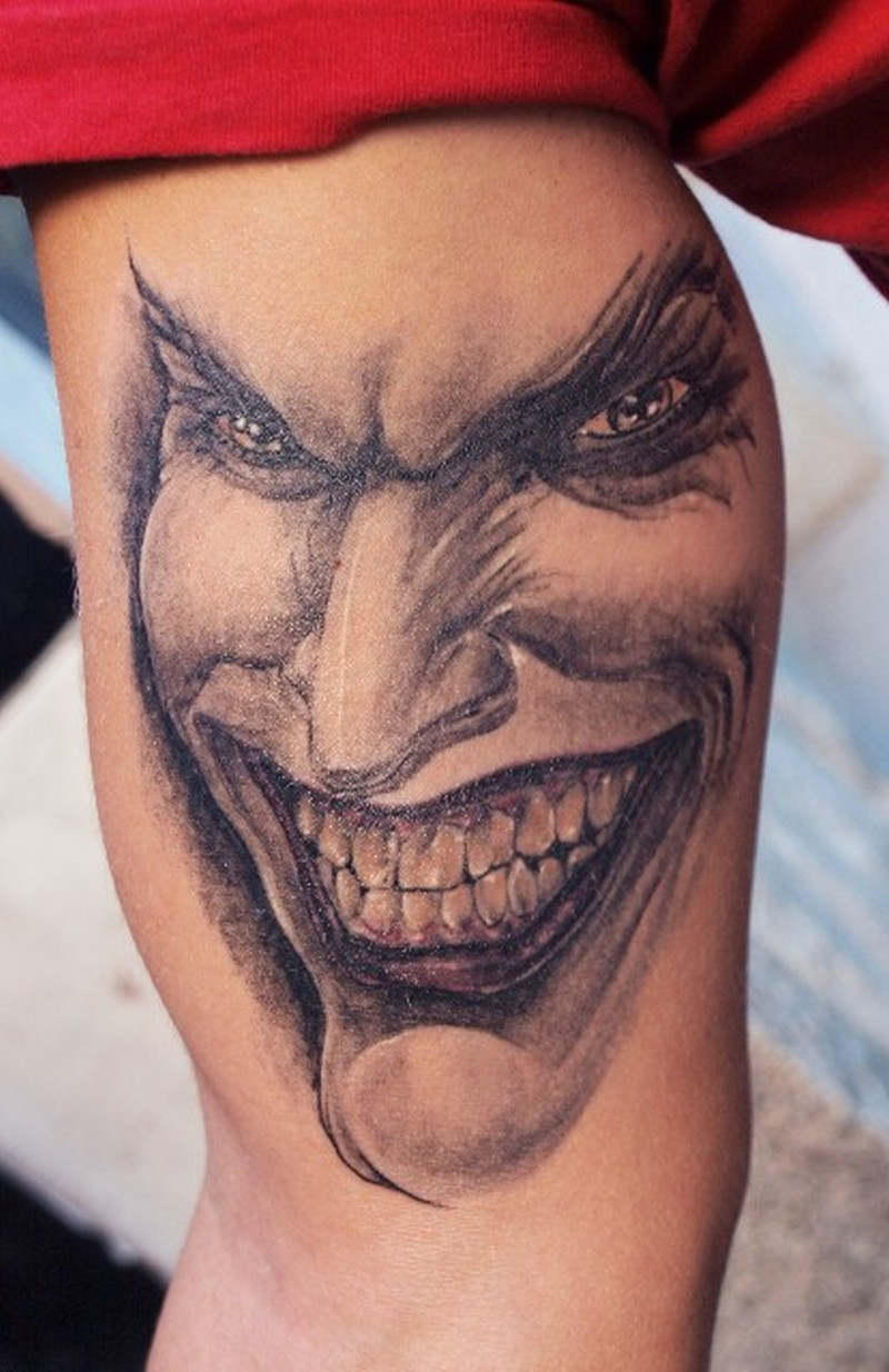 Hình xăm Joker - Notaati Tattoo